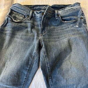 Loft relaxed skinny crop jeans 26/2P